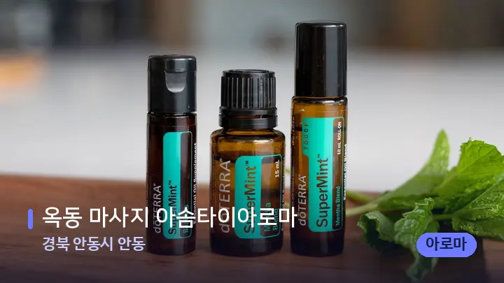 경북 안동시 안동 옥동 마사지 아솜타이아로마 — 아로마테라피 오일