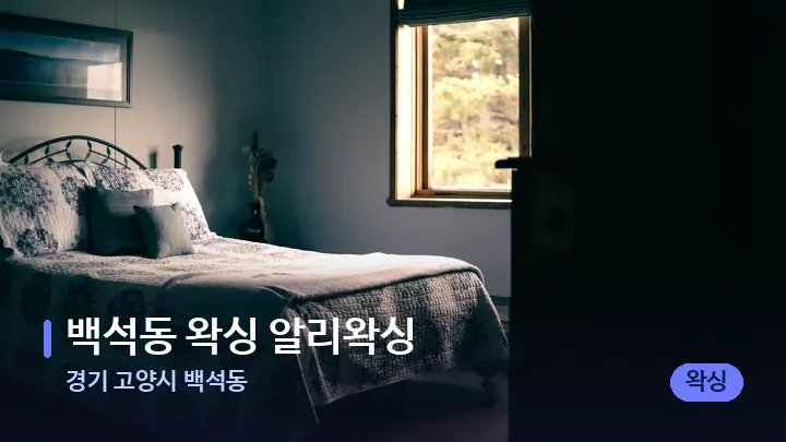 경기 고양시 백석동 백석동 왁싱 알리왁싱 — 휴식 분위기의 스파 베드