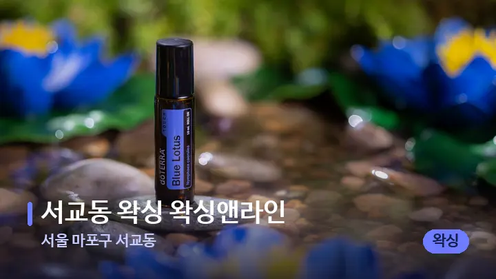 서울 마포구 서교동 서교동 왁싱 왁싱앤라인 — 아로마테라피 오일