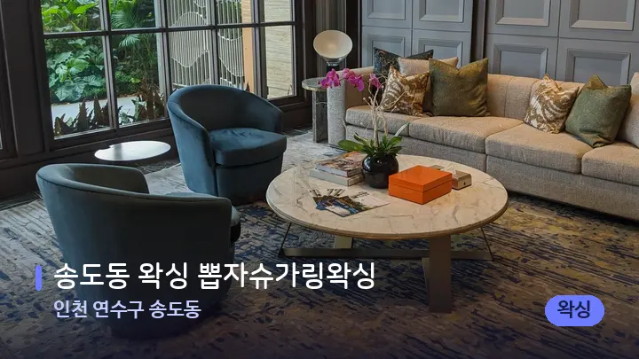 인천 연수구 송도동 송도동 왁싱 뽑자슈가링왁싱 — 스파 프런트 공간