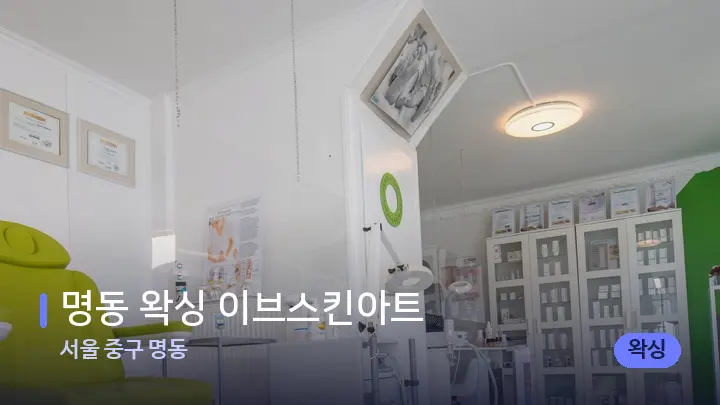 서울 중구 명동 명동 왁싱 이브스킨아트 — 웰니스 스파 공간