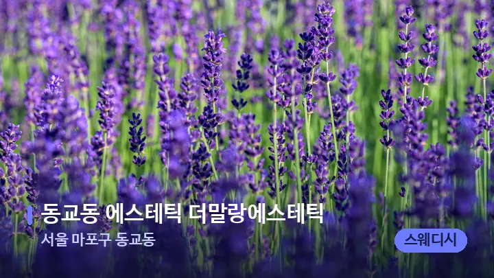 서울 마포구 동교동 동교동 에스테틱 더말랑에스테틱 — 아로마테라피 오일