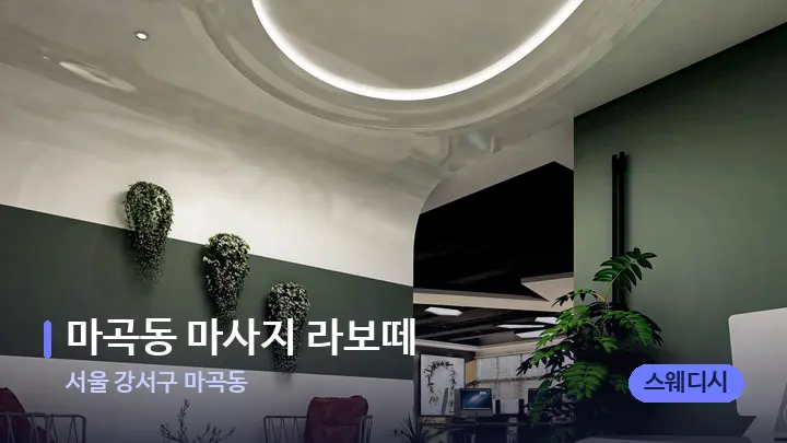 서울 강서구 마곡동 마곡동 마사지 라보떼 — 스파 프런트 공간