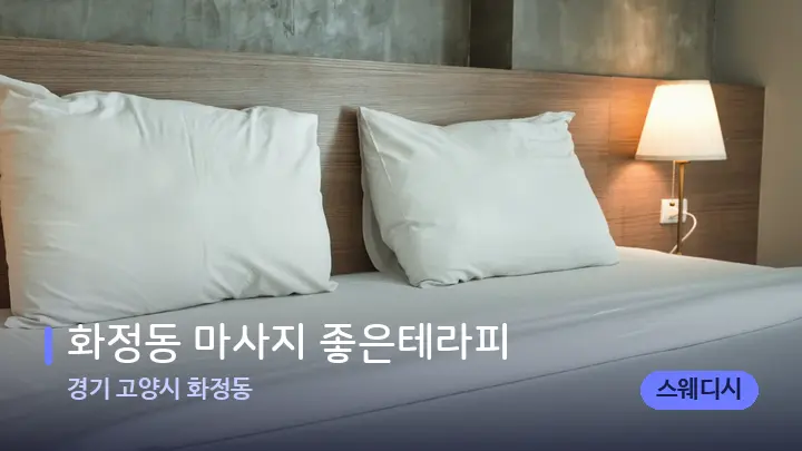 경기 고양시 화정동 화정동 마사지 좋은테라피 — 휴식 분위기의 스파 베드