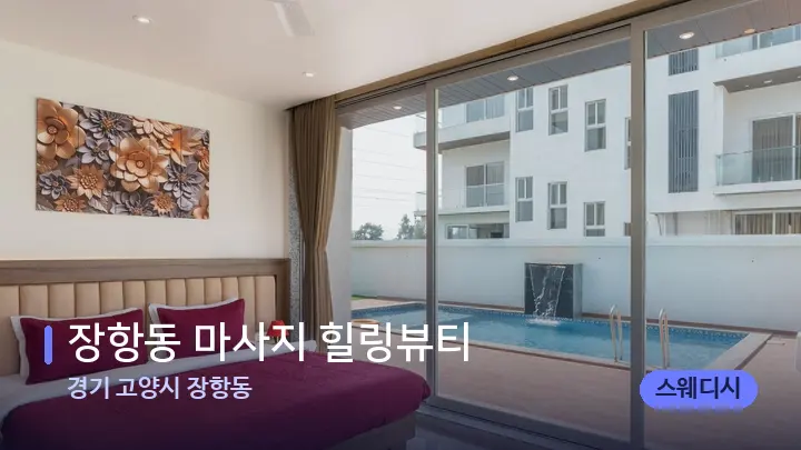 경기 고양시 장항동 장항동 마사지 힐링뷰티 — 휴식 분위기의 스파 베드