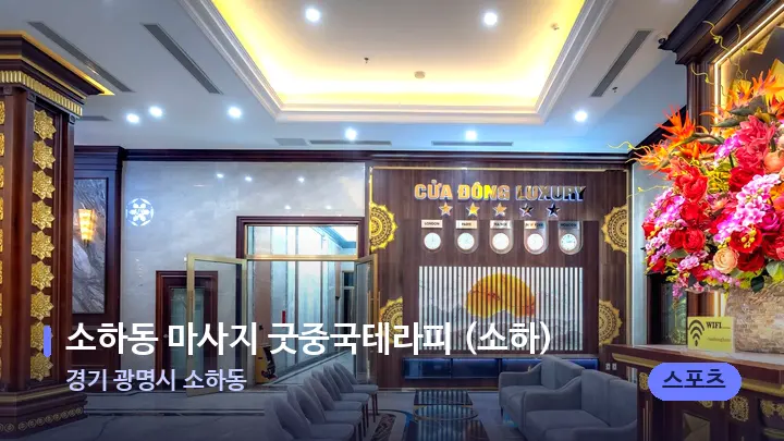 경기 광명시 소하동 소하동 마사지 굿중국테라피 (소하) — 스파 프런트 공간