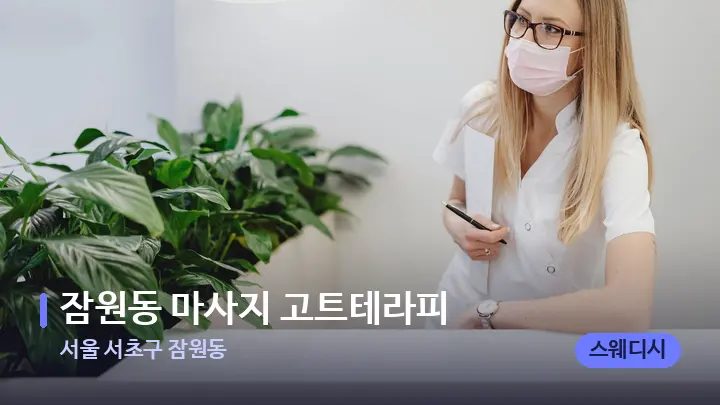 서울 서초구 잠원동 잠원동 마사지 고트테라피 — 스파 프런트 공간