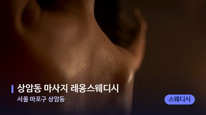 서울 마포구 상암동 상암동 마사지 레옹스웨디시 — 등·허리 오일 관리 장면
