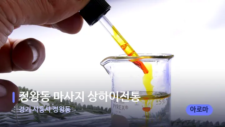 경기 시흥시 정왕동 정왕동 마사지 상하이전통 — 아로마테라피 오일