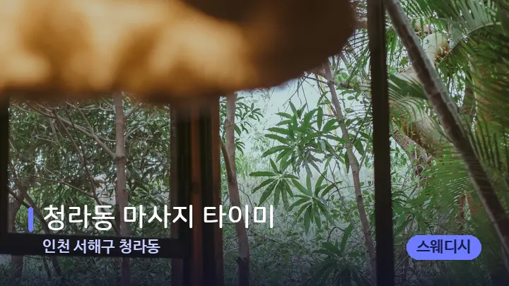 인천 서해구 청라동 청라동 마사지 타이미 — 휴식 분위기의 스파 베드