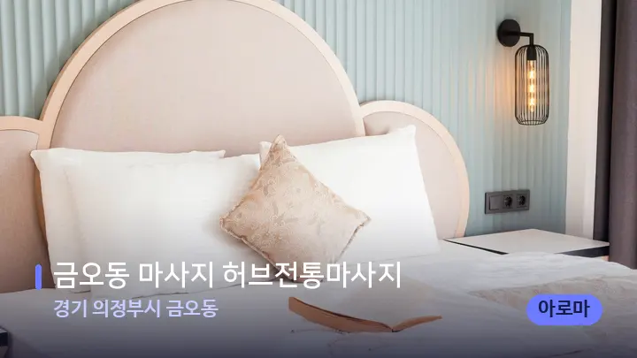경기 의정부시 금오동 금오동 마사지 허브전통마사지 — 휴식 분위기의 스파 베드