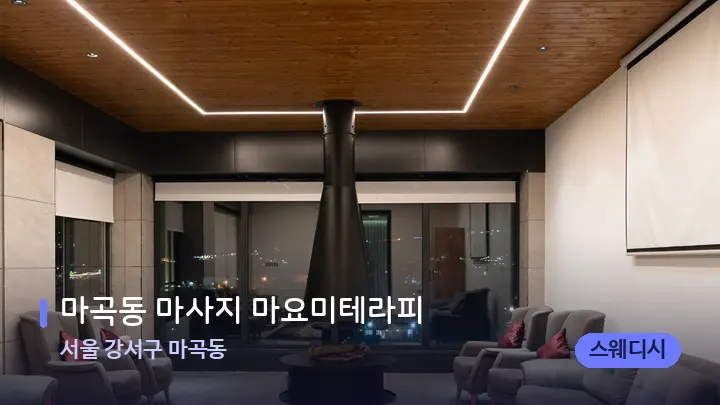 서울 강서구 마곡동 마곡동 마사지 마요미테라피 — 스파 프런트 공간