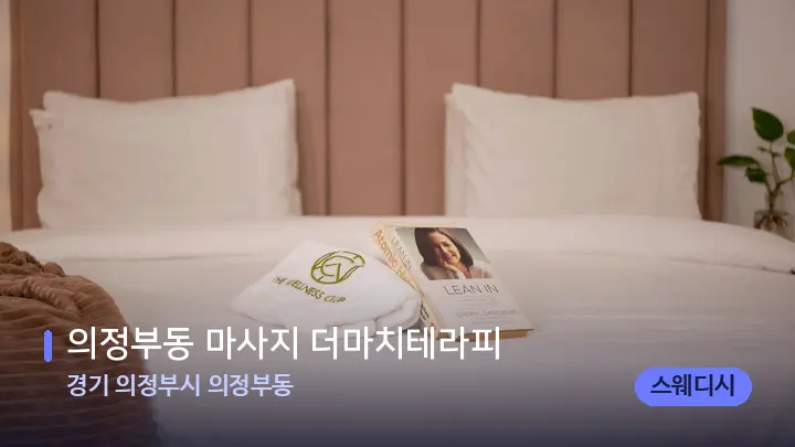 경기 의정부시 의정부동 의정부동 마사지 더마치테라피 — 휴식 분위기의 스파 베드