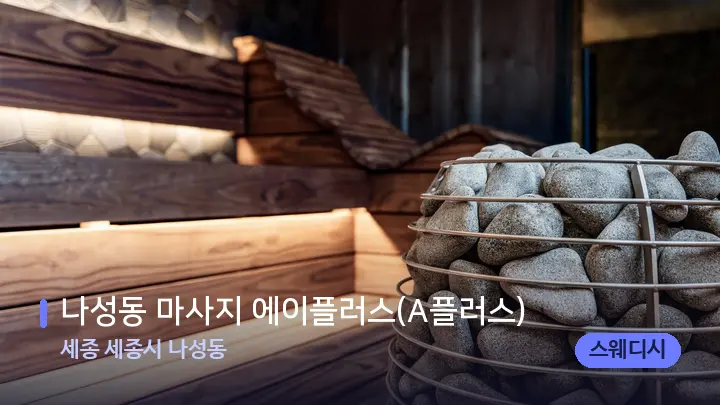 세종 세종시 나성동 나성동 마사지 에이플러스(A플러스) — 웰니스 스파 공간