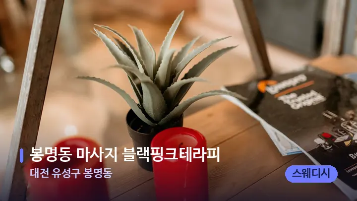 대전 유성구 봉명동 봉명동 마사지 블랙핑크테라피 — 스파 프런트 공간