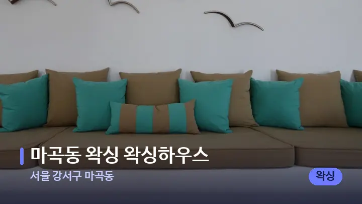 서울 강서구 마곡동 마곡동 왁싱 왁싱하우스 — 스파 프런트 공간