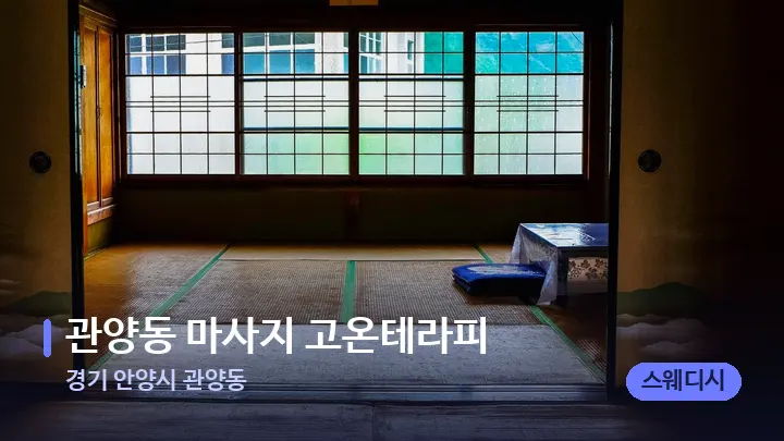 경기 안양시 관양동 관양동 마사지 고온테라피 — 마사지 베드가 놓인 관리실