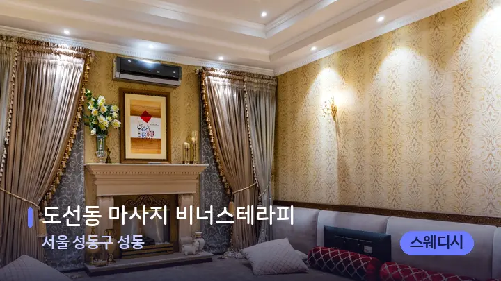 서울 성동구 성동 도선동 마사지 비너스테라피 — 마사지 베드가 놓인 관리실