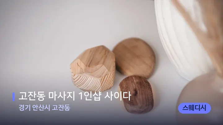 경기 안산시 고잔동 고잔동 마사지 1인샵 사이다 — 마사지용 스톤