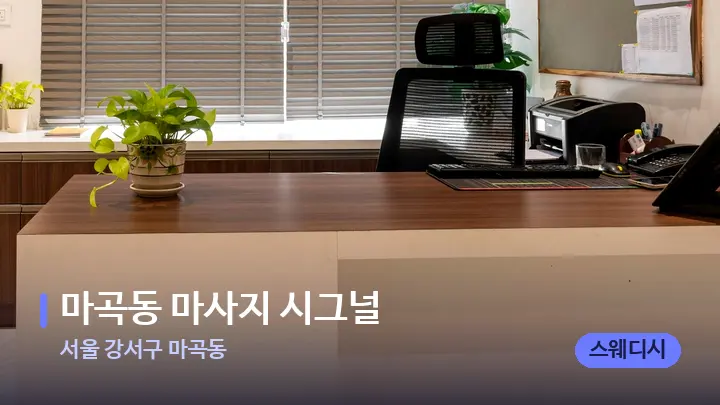 서울 강서구 마곡동 마곡동 마사지 시그널 — 스파 프런트 공간
