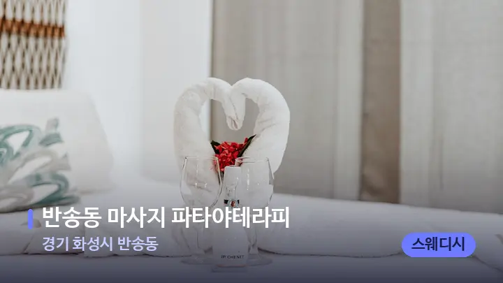 경기 화성시 반송동 반송동 마사지 파타야테라피 — 마사지 베드가 놓인 관리실