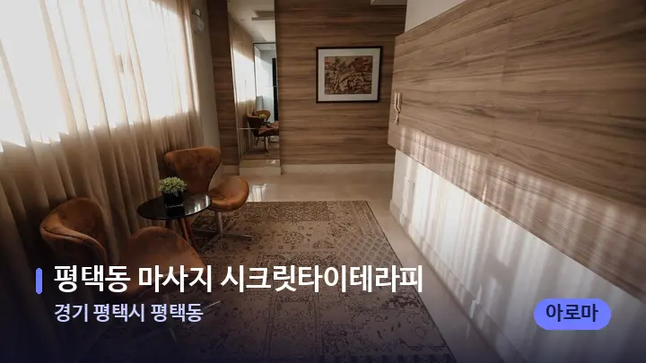 경기 평택시 평택동 평택동 마사지 시크릿타이테라피 — 스파 프런트 공간