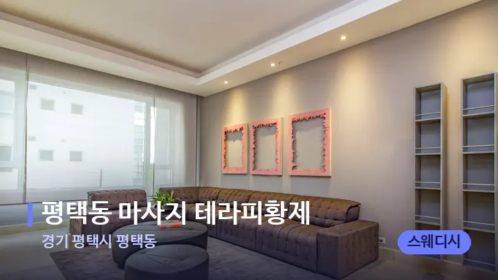 경기 평택시 평택동 평택동 마사지 테라피황제 — 스파 프런트 공간