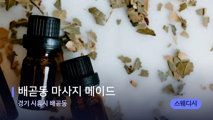 경기 시흥시 배곧동 배곧동 마사지 메이드 — 아로마테라피 오일