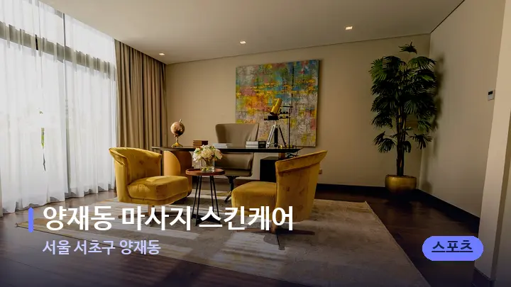 서울 서초구 양재동 양재동 마사지 스킨케어 — 스파 프런트 공간