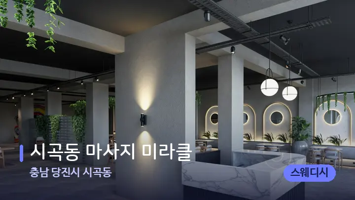 충남 당진시 시곡동 시곡동 마사지 미라클 — 웰니스 스파 공간