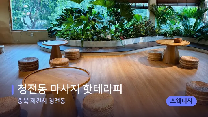 충북 제천시 청전동 청전동 마사지 핫테라피 — 웰니스 스파 공간