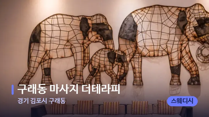 경기 김포시 구래동 구래동 마사지 더테라피 — 스파 프런트 공간