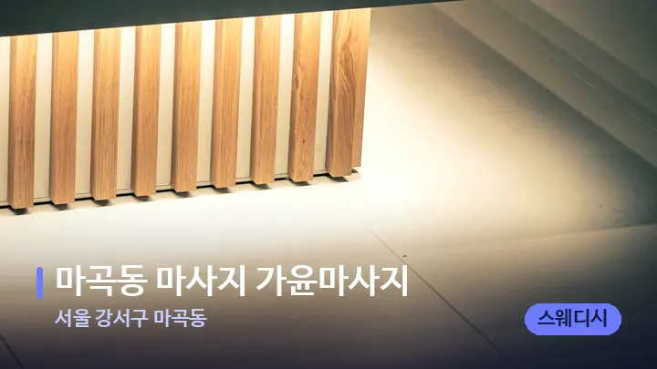 서울 강서구 마곡동 마곡동 마사지 가윤마사지 — 스파 프런트 공간