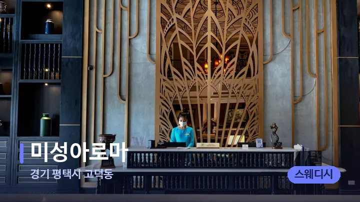 경기 평택시 고덕동 미성아로마 — 스파 프런트 공간