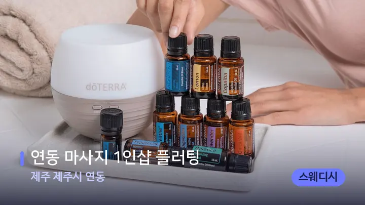 제주 제주시 연동 연동 마사지 1인샵 플러팅 — 아로마테라피 오일