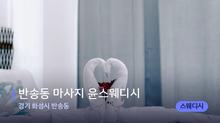 경기 화성시 반송동 반송동 마사지 윤스웨디시 — 마사지 베드가 놓인 관리실