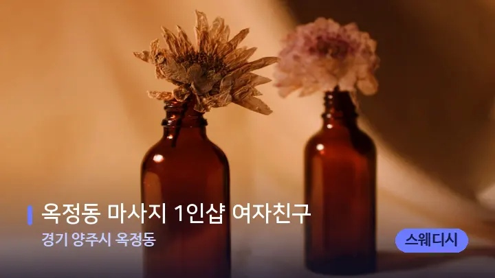 경기 양주시 옥정동 옥정동 마사지 1인샵 여자친구 — 아로마테라피 오일