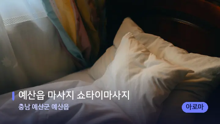 충남 예산군 예산읍 예산읍 마사지 쇼타이마사지 — 휴식 분위기의 스파 베드