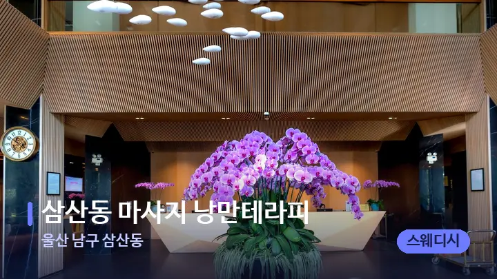울산 남구 삼산동 삼산동 마사지 낭만테라피 — 스파 프런트 공간
