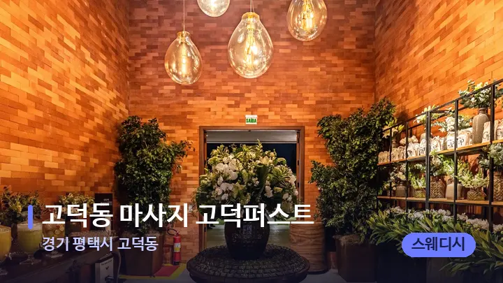 경기 평택시 고덕동 고덕동 마사지 고덕퍼스트 — 스파 프런트 공간