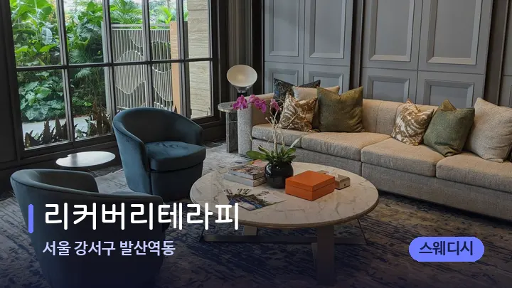 서울 강서구 발산역동 리커버리테라피 — 스파 프런트 공간