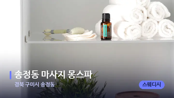 경북 구미시 송정동 송정동 마사지 몽스파 — 아로마테라피 오일