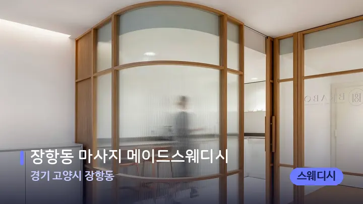 경기 고양시 장항동 장항동 마사지 메이드스웨디시 — 스파 프런트 공간
