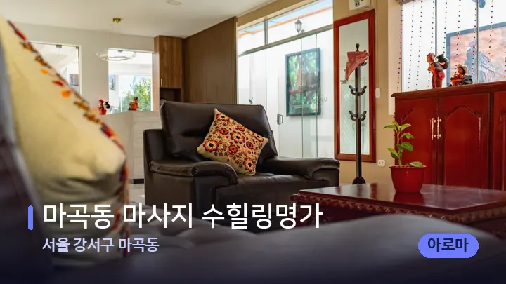 서울 강서구 마곡동 마곡동 마사지 수힐링명가 — 스파 프런트 공간