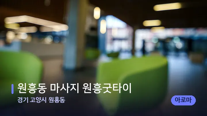 경기 고양시 원흥동 원흥동 마사지 원흥굿타이 — 스파 프런트 공간