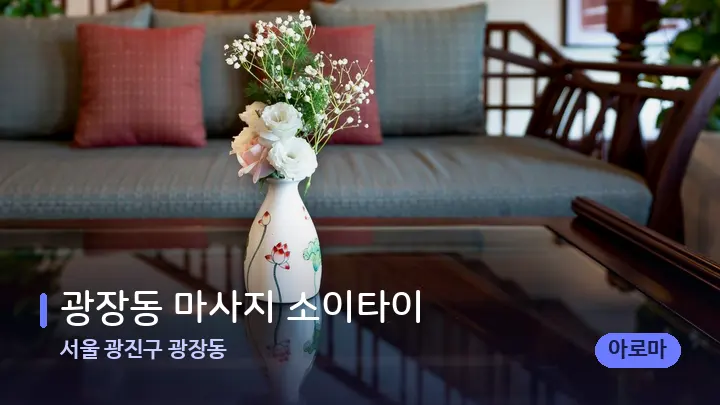서울 광진구 광장동 광장동 마사지 소이타이 — 스파 프런트 공간