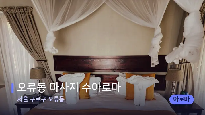 서울 구로구 오류동 오류동 마사지 수아로마 — 마사지 베드가 놓인 관리실