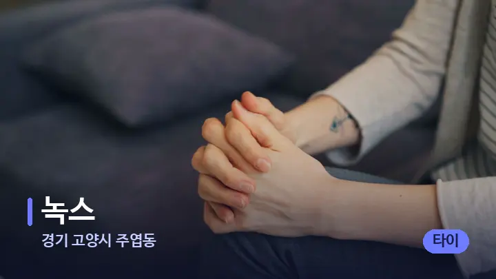 경기 고양시 주엽동 녹스 — 어깨를 다루는 관리사의 손