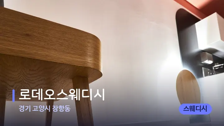 경기 고양시 장항동 로데오스웨디시 — 웰니스 스파 공간