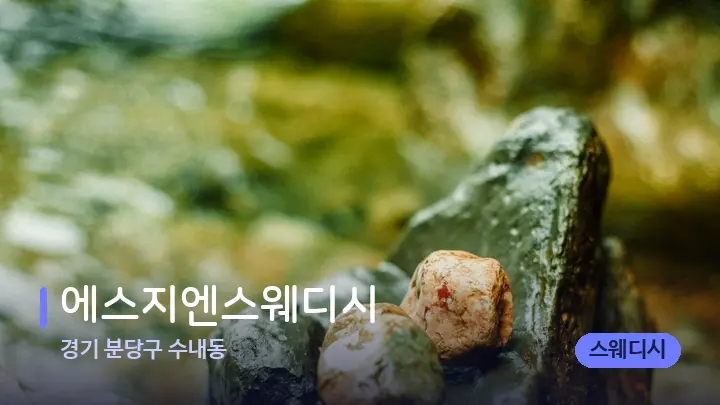 경기 분당구 수내동 에스지엔스웨디시 — 마사지용 스톤